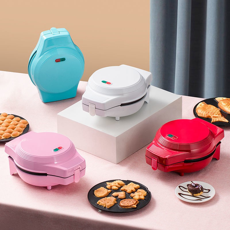 Electric Waffle Maker Snack Sandwich Omelet Maker Pancake Machine DIY Bakeware Lempeng Pembuat Wafel Mesin 蛋糕机华夫饼机