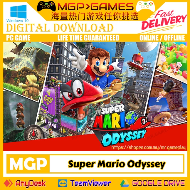 Super Mario Odyssey/ YUZU EMULATOR / PC GAME / GAMING / OFFLINE / ALL