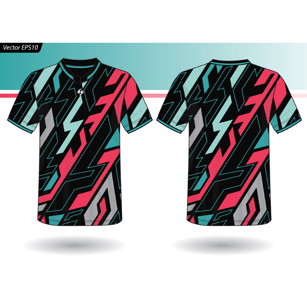 SUB0177 DESIGN BASE TEMPLATE FOR FULL SUBLIMATION TSHIRT Shopee Malaysia