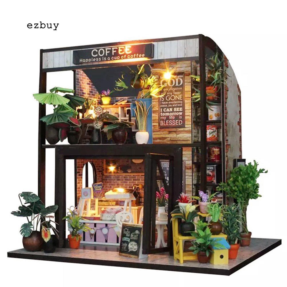 simon's coffee shop model kit