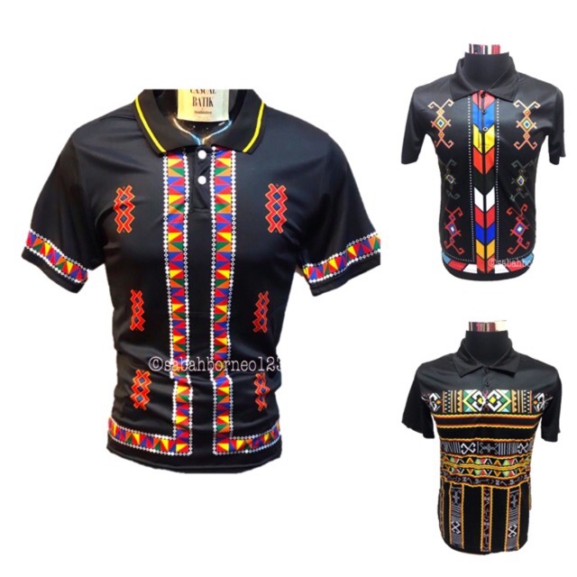Jersey etnik tradisional sabah kadazan dusun murut etnik design viral ...