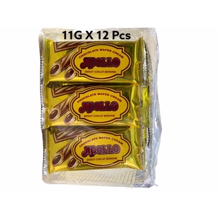 Apollo Choc Stick Wafer 1012M 11GX12 | Shopee Malaysia