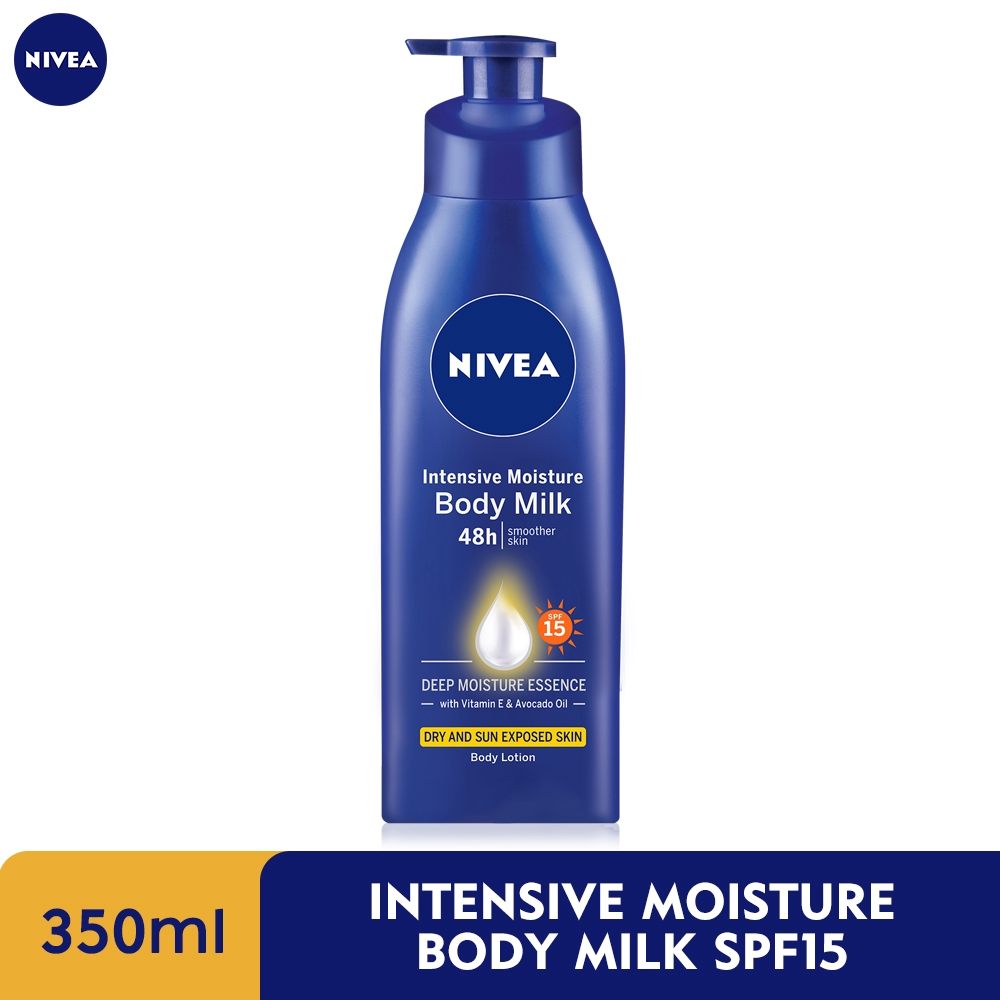 NIVEA Body Lotion Intensive Moist SPF15 (350ml) Shopee Malaysia