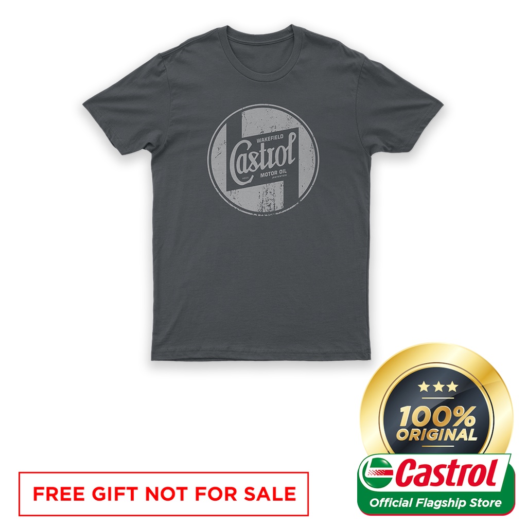 [FREE GIFT NOT FOR SALE] Castrol Heritage Shirt