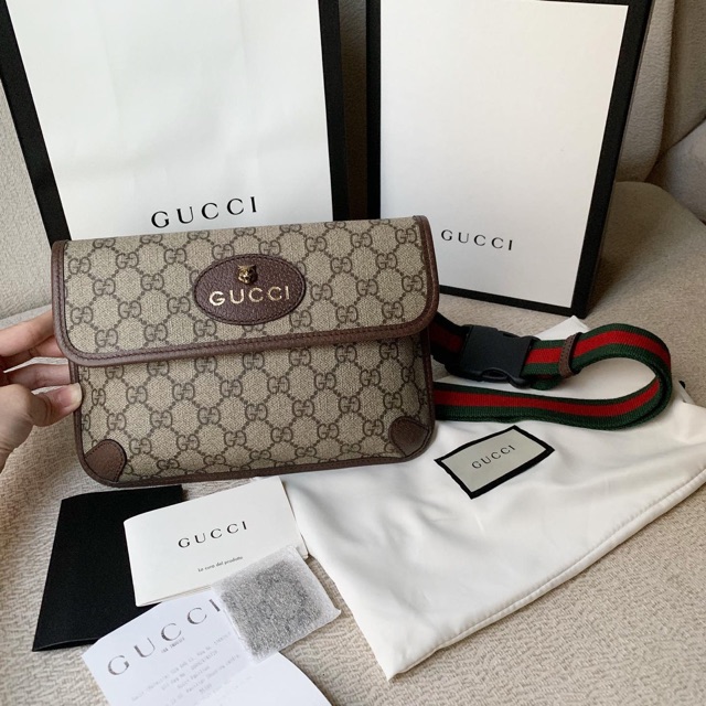 ❗️NEW❗️AUTHENTIC GUCCI Supreme Belt Bag / Waist Pouch / Fanny Pack / Bag✓Receipt  | Shopee Malaysia