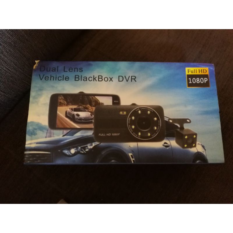 Dual Lens Vehicle BlackBox DVR Full HD 1080P | Shopee Malaysia
