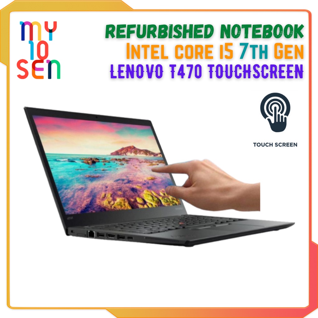 Lenovo laptop ThinkPad T430 T440 T450 T460 T470 T480 i5 i7 4th 5th 6th 7th 8th Gen SSD notebook leptop Refurbished Used