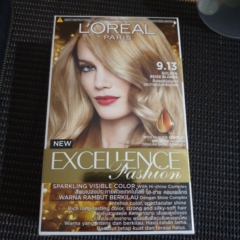 Loreal Paris Golden Beige Blonde Colour | Shopee Malaysia