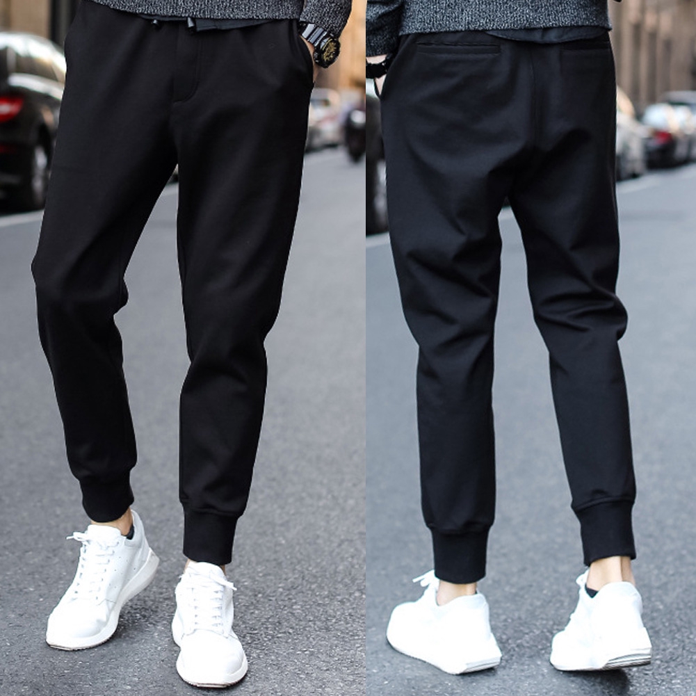 skinny leg track pants