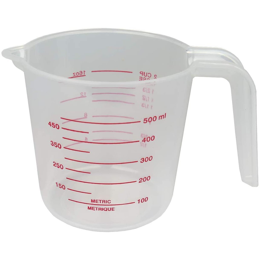 [Ready Stock ]500ml Classic Plastic Measuring Pitcher/Jug - 16oz ...