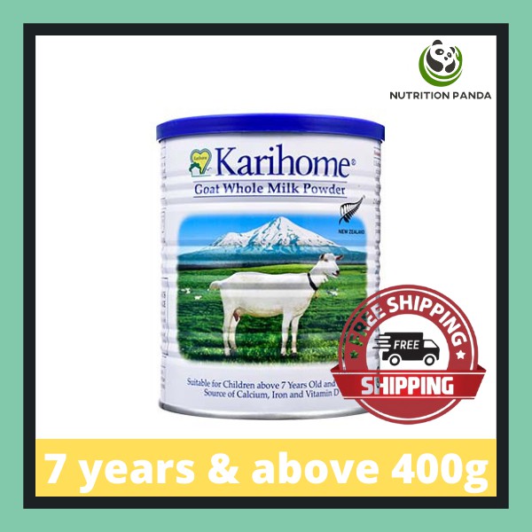 KARIHOME Goat Whole Milk Powder 400g (7 years old & above and adults