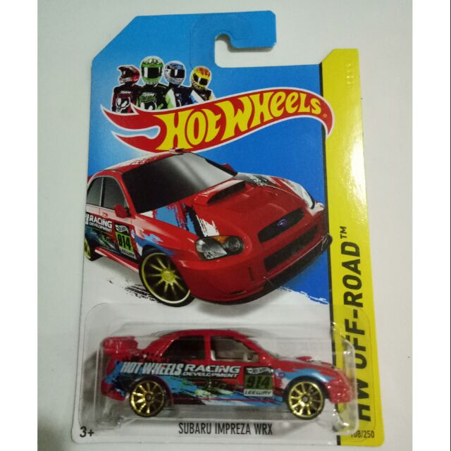 subaru impreza wrx hot wheels