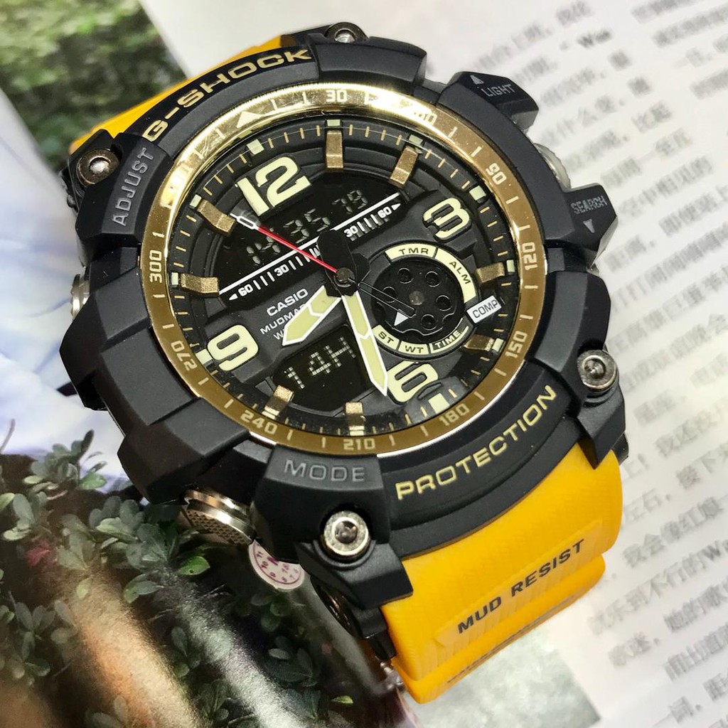 casio mudmaster yellow