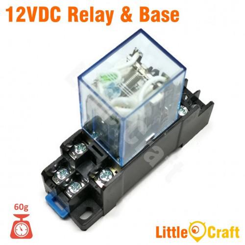 MY2N LY2N 12VDC 24VDC 240VAC Compatible Relay & Base Shopee Malaysia