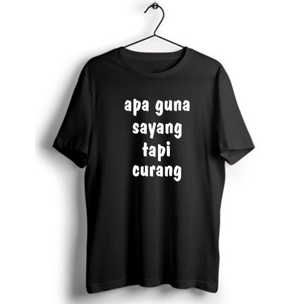 Baju Apa guna sayang tapi curang Ayat Viral T-Shirt Collection | Shopee ...