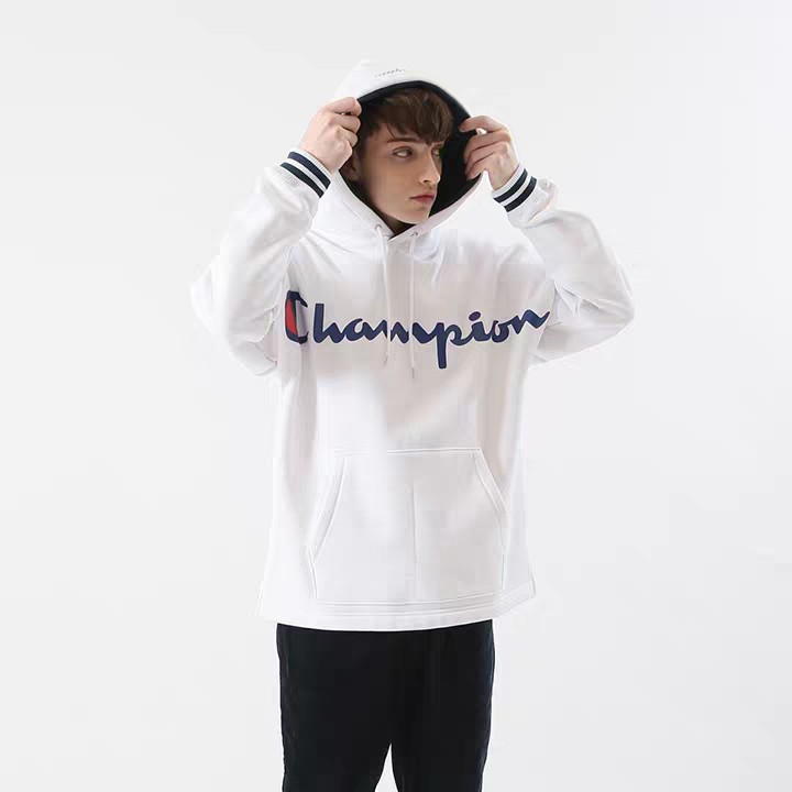 champion tape hoodie women's