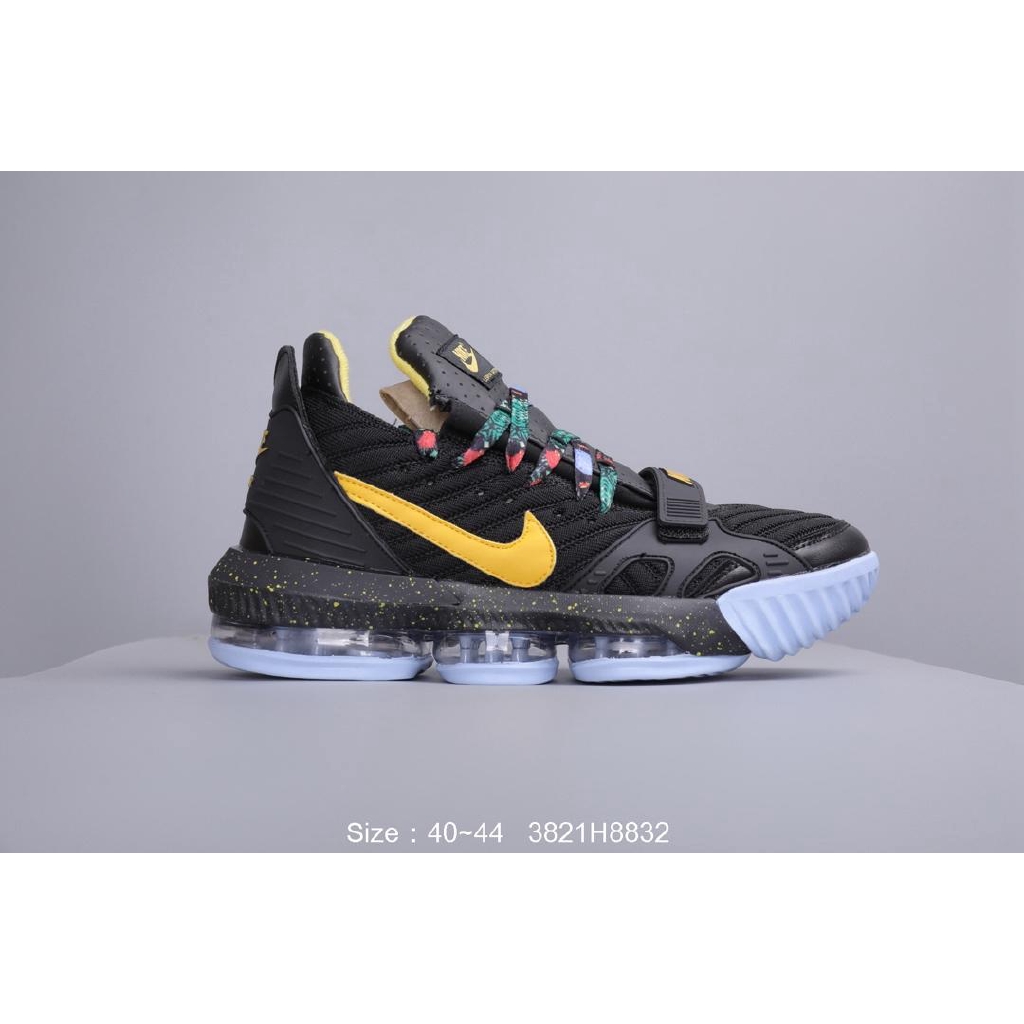lebron xvi black and gold