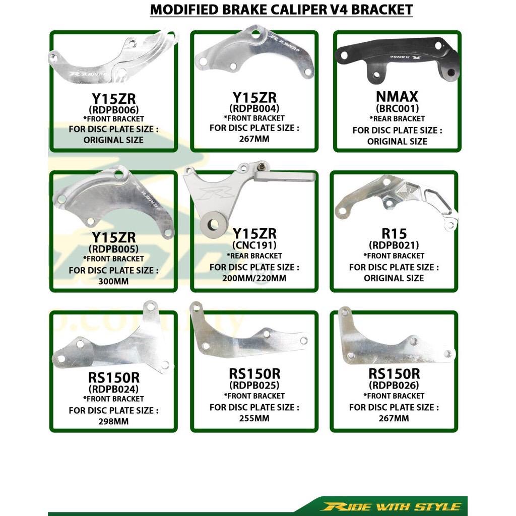 BREMBO Front / rear *** P34 / P4 *** Caliper Bracket Y15ZR Original