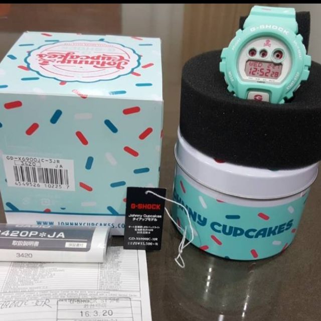 g shock cupcake