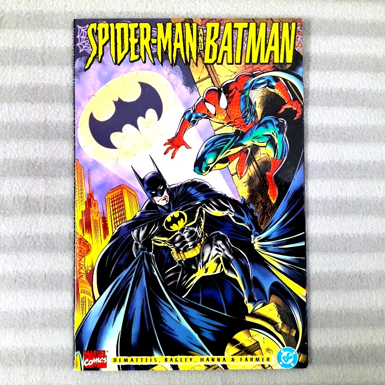 Spider-man and Batman #1 (One-Shot) Marvel/DC Comics (Crossover) Carnage,  Joker (JM DeMatteis, Mark Bagley) | Shopee Malaysia