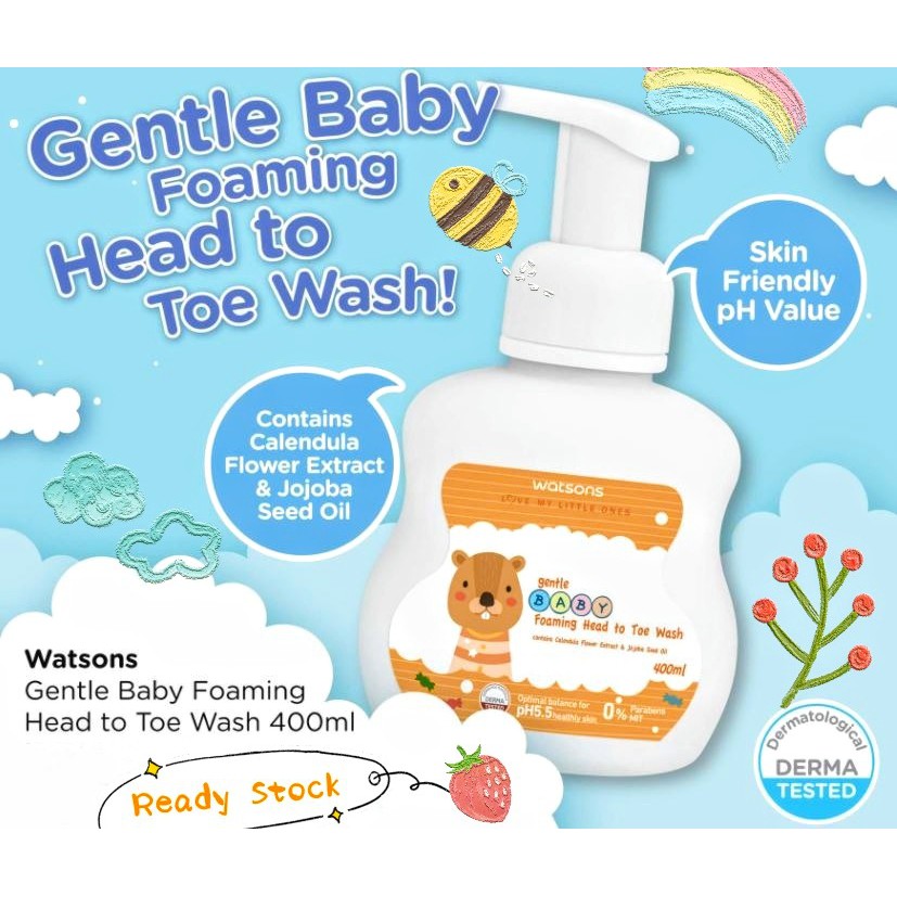 alcohol free baby wash