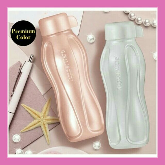 🔥LIMITED EDITION🔥TUPPERWARE Premium Colour Eco Bottle (Rose gold & Silver)