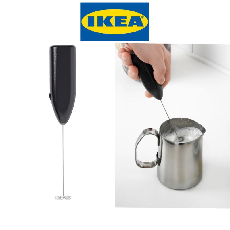 ~~NEW IKEA PRODUKT MILK FROTHER BLACK,FROTHES MILK IN15-20 SECODS COLD AND HOT~~ 