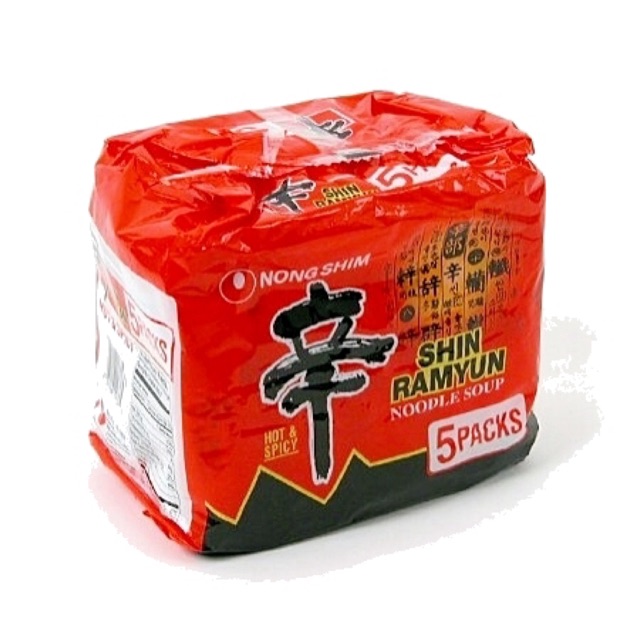 NongShim Shin Ramyun Ramen 5x120g no halal logo | Shopee Malaysia