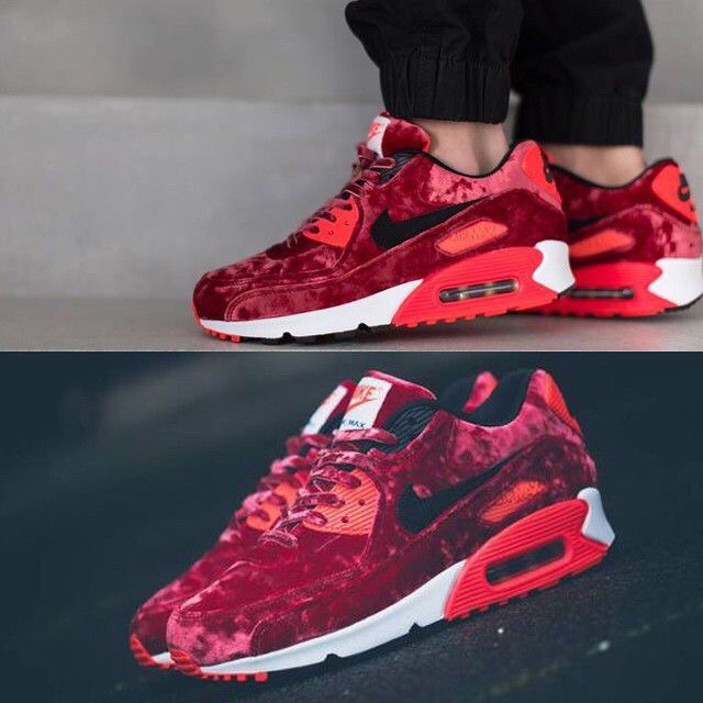 nike air max 90 red velvet