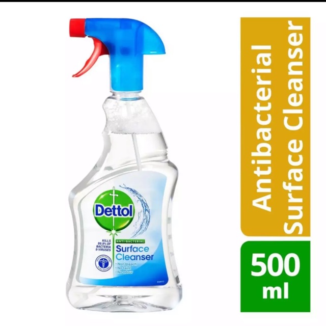 Dettol Antibacterial surface cleanser trigger spray 500ml(Ready stock) Shopee Malaysia