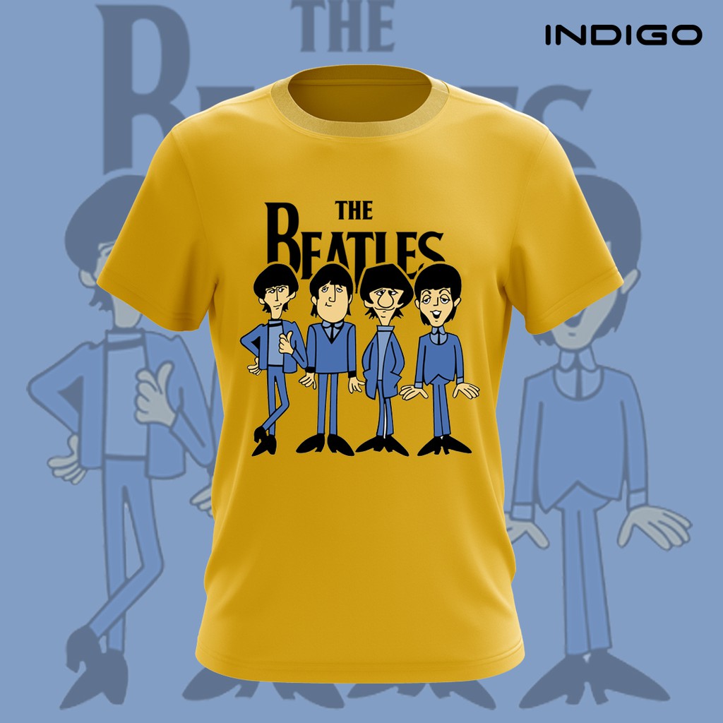 Beatles Cartoon T-Shirts For Sale Redbubble | Yangshan Lin Youth Tee Shirts  Funny The Beatles Logo Cartoon Pattern 