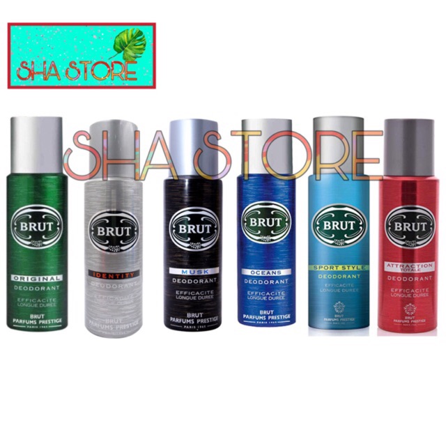 Brut Body Spray 200ml | Shopee Malaysia