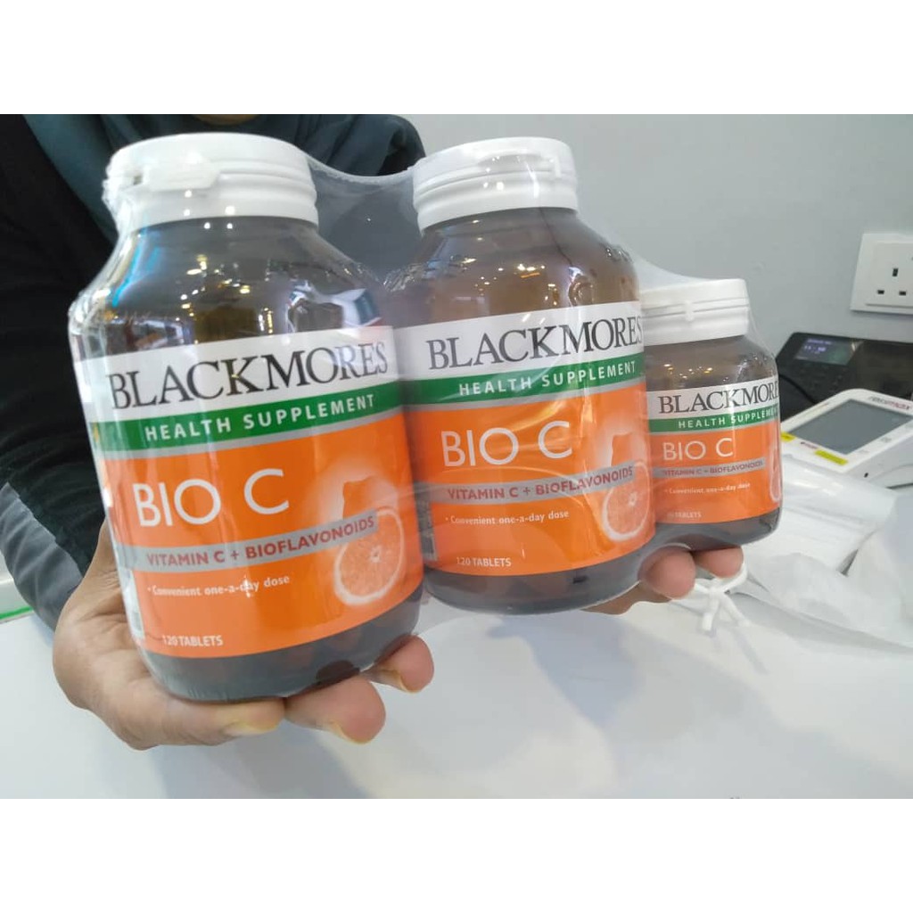 Original Bio C Blackmore Vitamin C 1000 Mg Combo Pack 270 S Original Shopee Malaysia