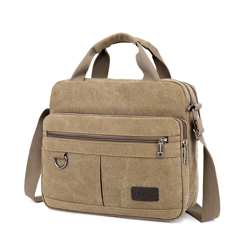 canvas man bag shoulder