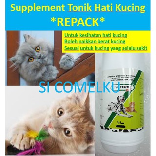 Pek mini) beli 2 free 1 LIVOFEROL tonic hati gemukkan kucing dan 