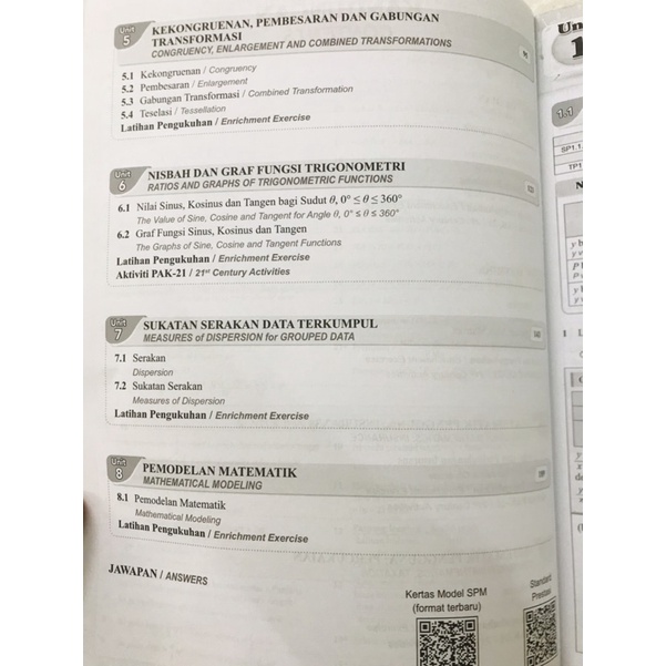 Modul Pak21 Pengajaran Dan Pembelajaran Abad Ke 21 Matematik Tingkatan 5 Kssm Jawapan Shopee Malaysia