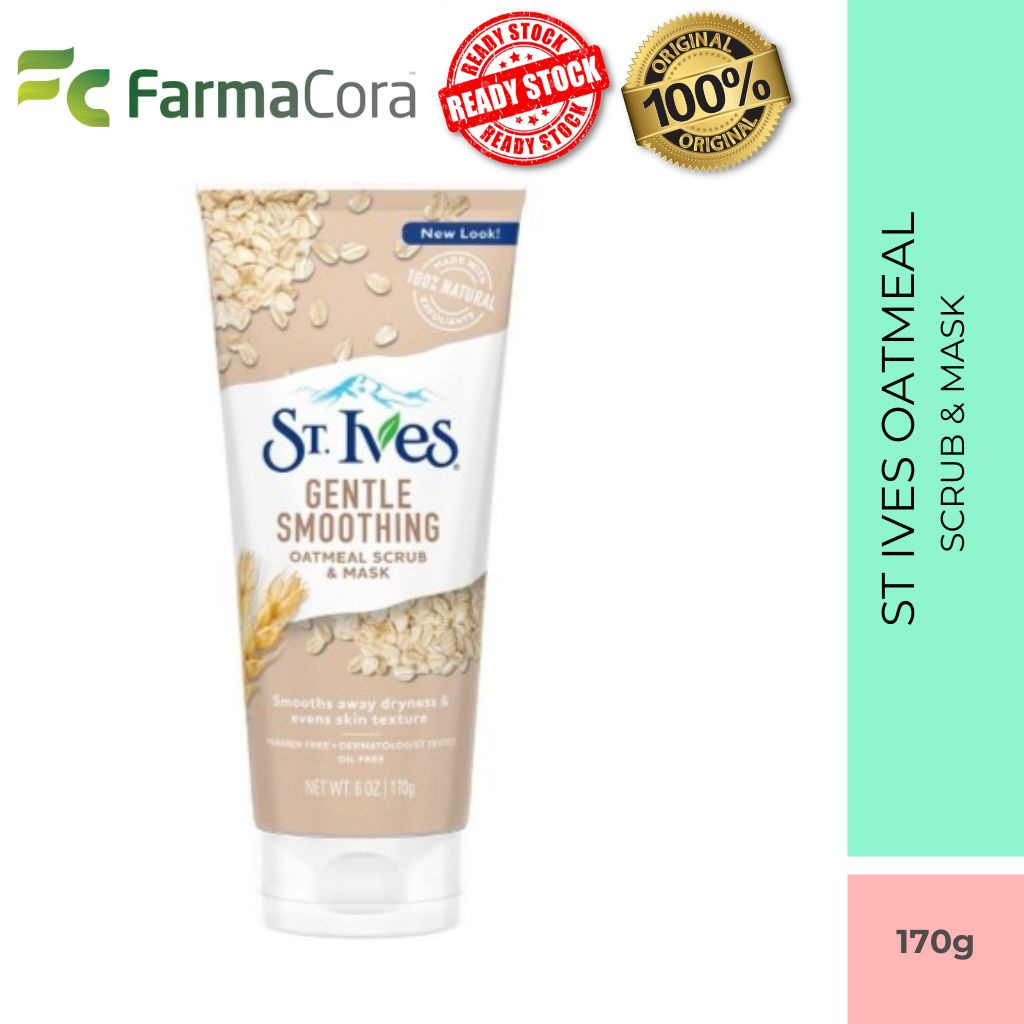 ST IVES Oatmeal Scrub and Mask 170g Shopee Malaysia