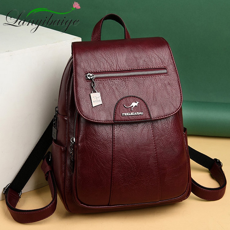 womens leather backpack sale