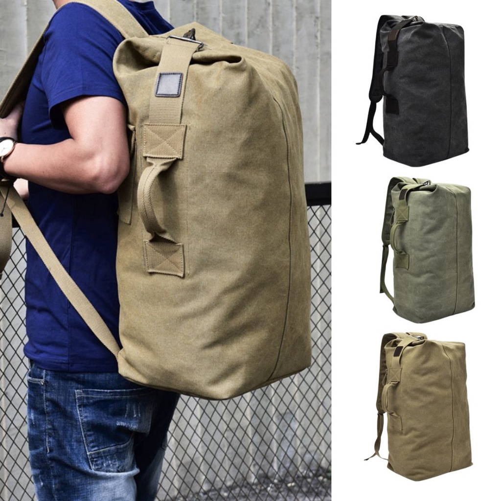 3Way Duffel Bag Hand Carry Crossbody Sling Shoulder Backpack Travel