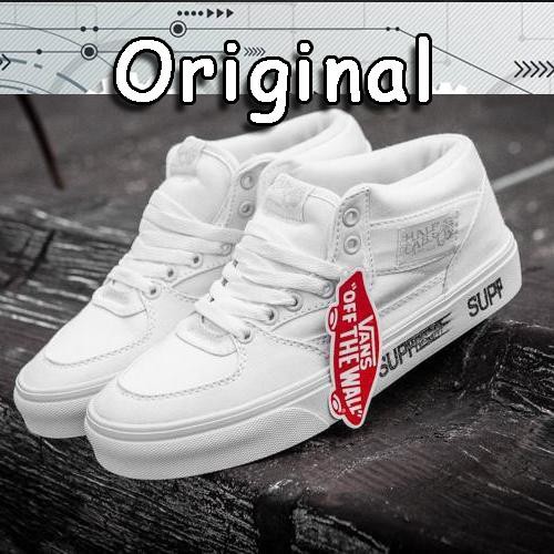 all white original vans