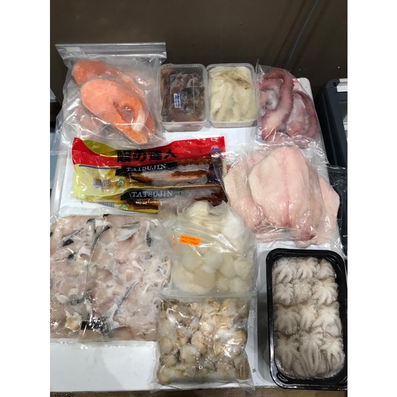 SEAFOOD CLEARANCE STOCK COMBO B ( 10 items food ) Shopee Malaysia