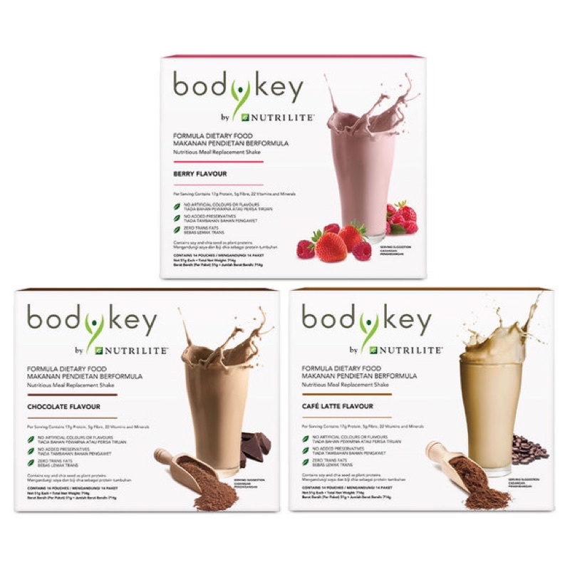 Amway BodyKey By Nutrilite Meal Replacement Shake Shopee Malaysia