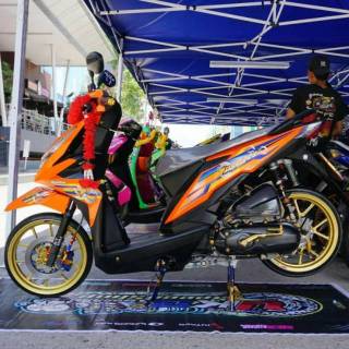 Striping Transparant Beat New Icon Sport Shopee Malaysia