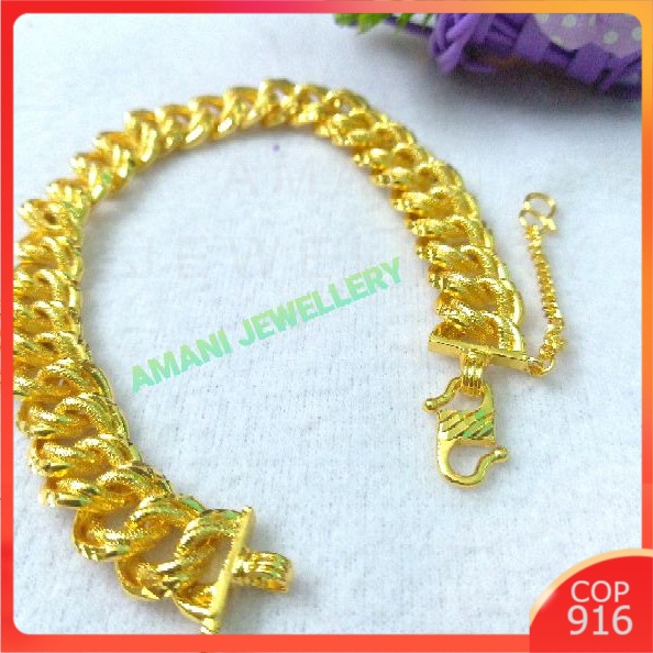 Buy Gelang Tangan Coco Emas Korea Cop 916 Persis Original 916 Bracelet Emas Korea Bangkok By Amani Jewellery Seetracker Malaysia