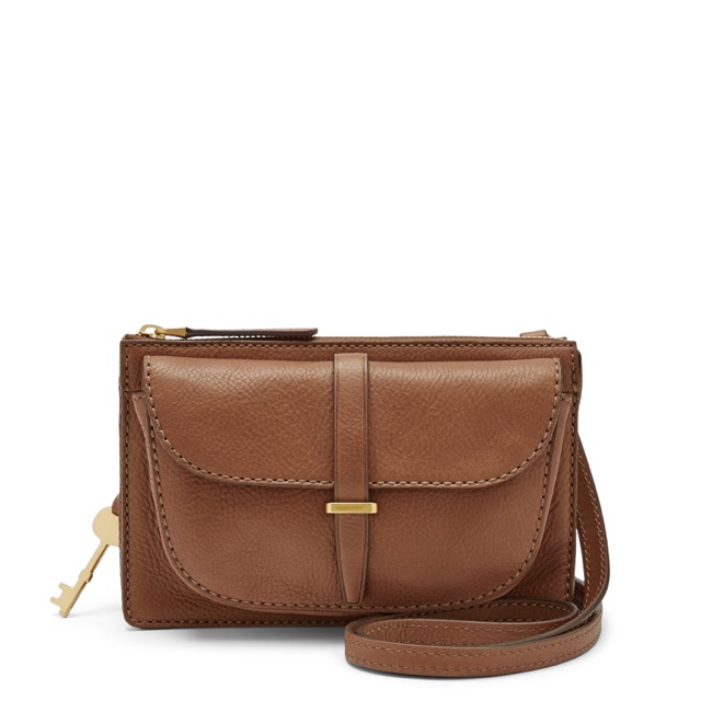 fossil ryder crossbody black