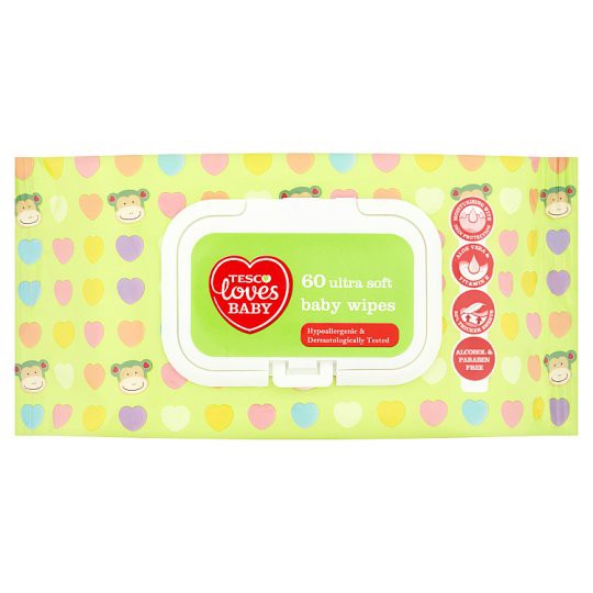 tescos baby wipes