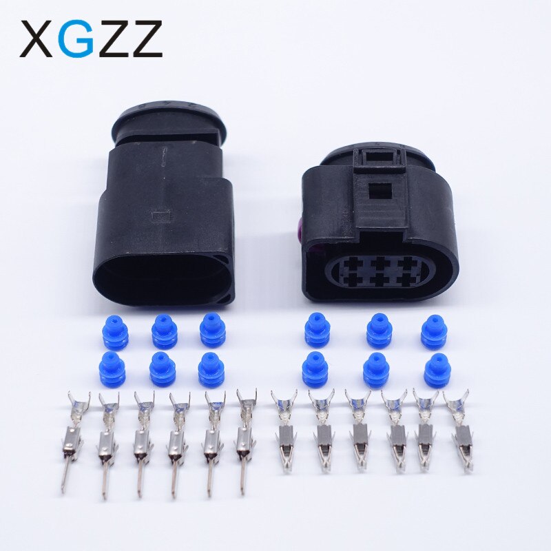 Essential Multi 6 Pin 3.5 Auto LSU 4.2 Oxygen Sensor Connector AUDI PASSAT 1J0973733 1J0 973 733 Female Male