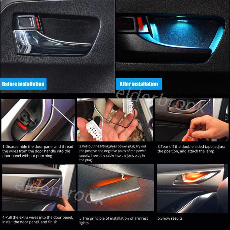car door panel lights