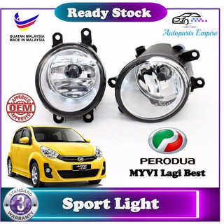 Myvi Lagi Best Vios Rh Lh Original Fog Lamp Set Shopee Malaysia