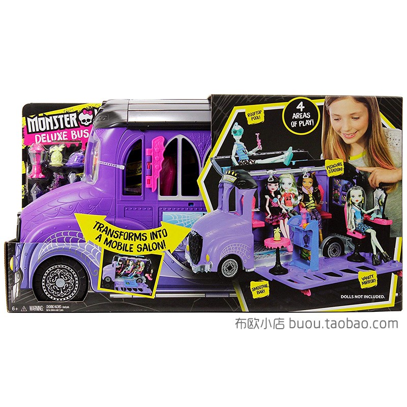 barbie doll school bus